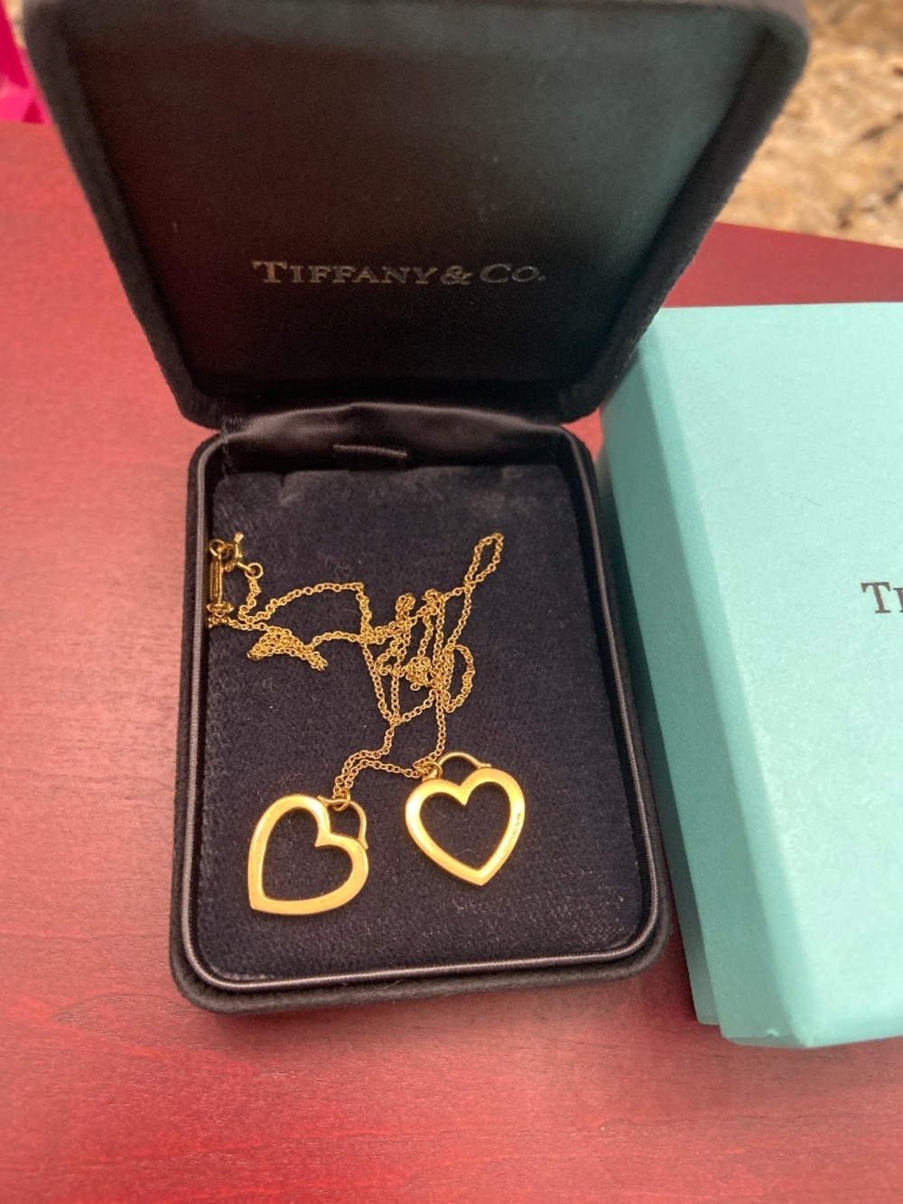 Open Hearts Pendant in Yellow Gold Tiffany & Co.
